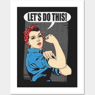 Rosie The Riveter Posters and Art